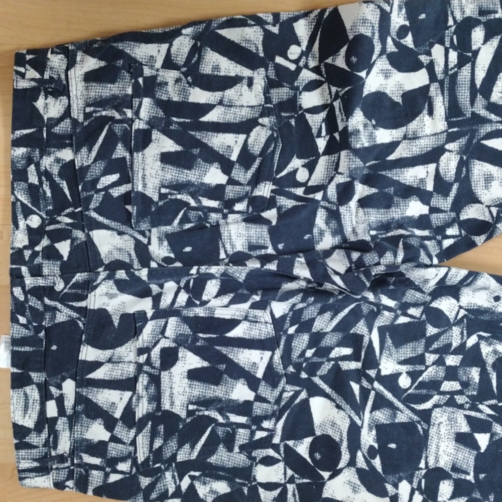 Monki patterned straight leg trousers - Picture 5 of 5